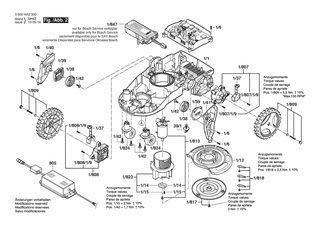 BOSCH Klappdeckel | Ersatzteile f�r Indego 1200 Connect | F016L68470