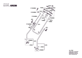 BOSCH Verdrahtungseinheit | Ersatzteile f�r Rotak 40 M | 1617S01XR4