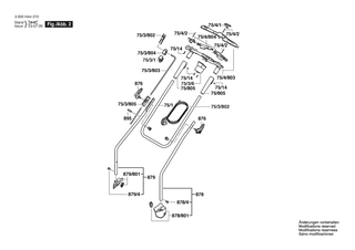 BOSCH Handgriff | Ersatzteile f�r Rotak 43 Ergoflex | F016L90608