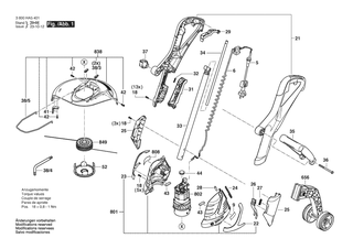 BOSCH Schutzhaube  30MM | Ersatzteile fr ART 30 | 1600A004T8