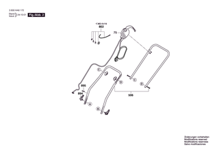 BOSCH Schutzlappen | Ersatzteile f�r UniversalRotak 34-410 | F016L78878