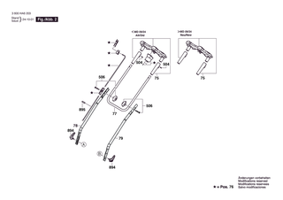 BOSCH el. Kontakt | Ersatzteile f�r UniversalRotak 37-550 | F016F05630