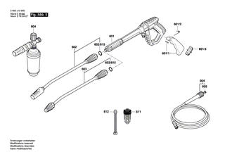 BOSCH Gummifuss | Ersatzteile f�r GHP 500 X | F016L72119