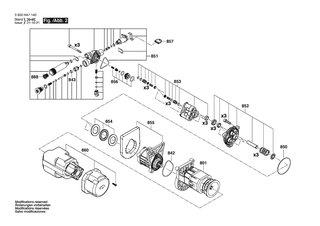 BOSCH Getriebekasten | Ersatzteile fr AQUATAK 35-12 | F016F04446