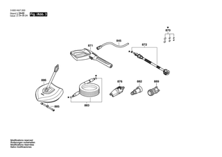 BOSCH Typschild | Ersatzteile f�r 100221-DIY HPW ARCE | F016F05877