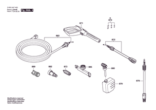BOSCH Wasserfilter | Ersatzteile f�r AQT 45-14 X | F016F06182