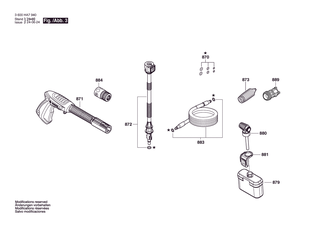 BOSCH Hochdruck-Schaumd�se | Ersatzteile f�r EasyAquatak120 | F016F05555