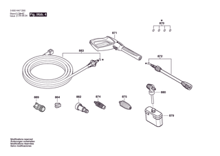 BOSCH Clip | Ersatzteile f�r AdvAquatak 140 | F016F05501