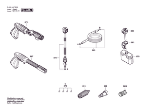 BOSCH Typschild | Ersatzteile f�r EasyAquatak 100 Home | F016F05777
