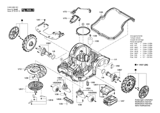 BOSCH Messerhalter | Ersatzteile f�r Indego M | F016104903
