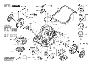 BOSCH Chassis | Ersatzteile f�r Indego S 500 | F016L91276