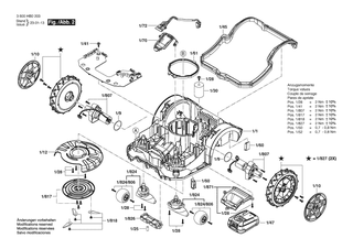 BOSCH Gewicht | Ersatzteile f�r Indego M 700 | F016L90740