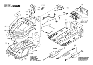 BOSCH Antriebsmotor | Ersatzteile fr Indego S+ 500 | F016105558