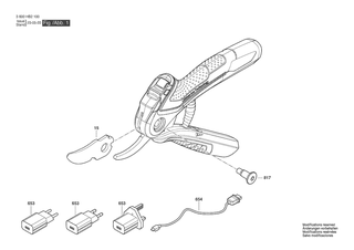 BOSCH Klinge | Ersatzteile fr EasyPrune | 1600A00D44