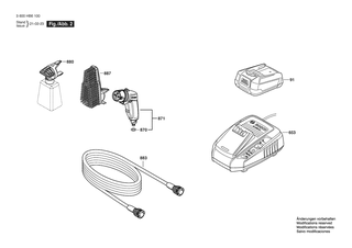 BOSCH Schnell-Lader | Ersatzteile f�r Fontus | 2607226387