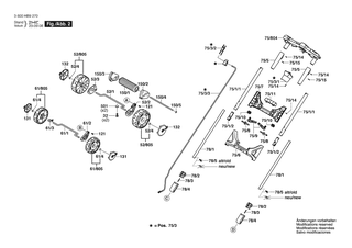 BOSCH Lager | Ersatzteile f�r AdvancedRotak 750 | F016L64594