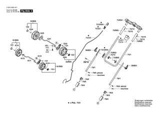 BOSCH Taste | Ersatzteile fr UniversalRotak 650 | 1600A022AC