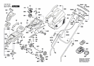 BOSCH Klemmhebel | Ersatzteile für ROTAK 32 LI | F016L67530