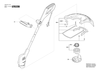 BOSCH Klinge | Ersatzteile fr ART 2300 | F016F05566