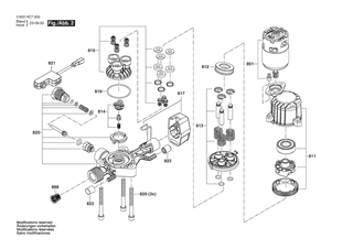 BOSCH Kolbenfhrung | Ersatzteile fr UniversalAquatak 36V-100 | F016F06128