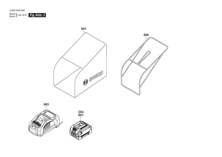 BOSCH EL-Baugruppe | Ersatzteile f�r GRA 18V2-46 | 1600A02T2D