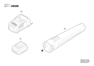 BOSCH Druckfeder | Ersatzteile f�r GBL18V-450N | F016L79073