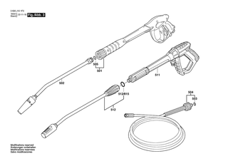 BOSCH O-Ring 9,5X1,5 | Ersatzteile f�r GHP 5-14 C | 1619PB2119