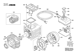 BOSCH O-Ring 9,5X1,5 | Ersatzteile f�r GHP 8-15 XD | 1619PB2119