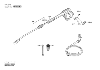 BOSCH Schraube | Ersatzteile f�r GHP 5-55 | F016L73053