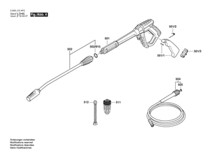 BOSCH Typschild | Ersatzteile f�r GHP 5-55 | F016F05909