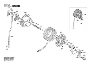 BOSCH Abdeckung | Ersatzteile f�r GHP 5-65X | F016F06298