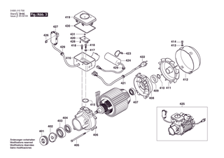BOSCH Motor | Ersatzteile f�r GHP 5-75 | F016F05935