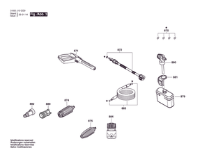 BOSCH Schlauchkupplung | Ersatzteile f�r GHP 180 | F016F05492