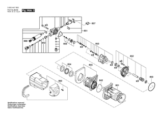 BOSCH Schaumstoffplatte | Ersatzteile f�r GHP 200-127V | F016F05019