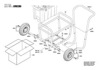 BOSCH Elektr Leitung CH | Ersatzteile f�r GEN 230V | F016L77443