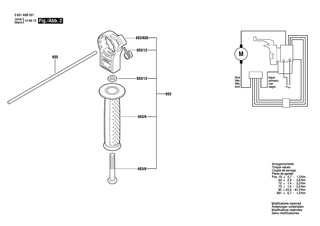 BOSCH Axialnadellager | Ersatzteile f�r GSB 162-2 RE Profess | 3608872471