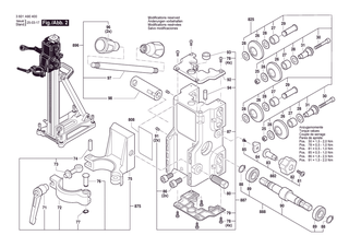BOSCH Ausheber | Ersatzteile f�r GCR 180 (?) | 1619PS2855