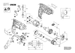 BOSCH Bohrfutterschlssel | Ersatzteile fr GSB 600 | 1619PC1942