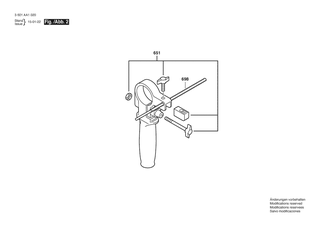 BOSCH Ger�tegeh�use | Ersatzteile f�r GSB 1300 | 1619PB4746