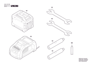 BOSCH Akku-Paket BBS MR-XL, 18V, 5AH KOREA | Ersatzteile f�r GRW 18V-120 | 2607337085