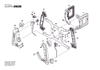 BOSCH Motorgeh�use | Ersatzteile f�r GRW18V-160 | 1619PS1711