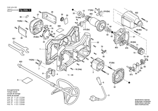 BOSCH Zahnrad | Ersatzteile fr GRW 140 | 1619PC1744