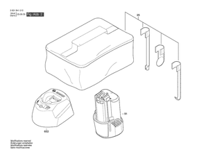 BOSCH Umschlag | Ersatzteile f�r GIC 12V-4-23 C | 1619PC1273