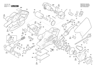 BOSCH Zahnriemenrad | Ersatzteile fr GBS 750 | 1619PC2334