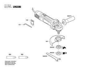 BOSCH Motorgeh�use | Ersatzteile f�r GWS 7-100 E | 1619P09415