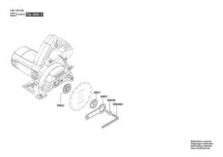 BOSCH Getriebegeh�use | Ersatzteile f�r GDC 120 | 1619P10373