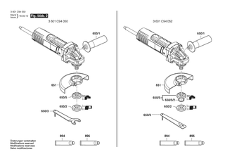 BOSCH Entst�rfilter | Ersatzteile f�r GWS 750 | 1619P15040