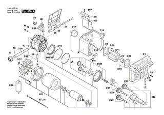 BOSCH Spannstift | Ersatzteile f�r AXT 22 D | 2609002793