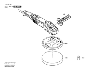 BOSCH Befestigungsschelle | Ersatzteile f�r GPO 11-180 S | 1619PS2176