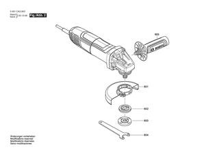 BOSCH B�rstenhalter | Ersatzteile f�r GWS 700 | 1619PB4671